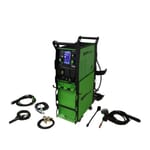250 MP (Multi-Process) PRO Welder with 250 Amp Spool Gun Accessory Package and Dual Cylinder Cabinet Cart