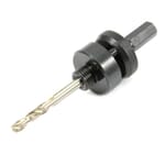 Command PRO High Speed Steel Hole Saw Mandrel, Number 12 Pilot Drill and 7/16 in Shaft