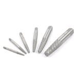 6-Piece Helical Flute Screw Extractor Set