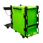 Dual-Cylinder Cabinet Cart
