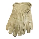 Hydra-Lock Pigskin Leather Driver Work Gloves (Men's Size M)