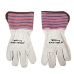 Forney Easy Weld Light Duty Welding Gloves w/ 4 In Cuff, Size Small