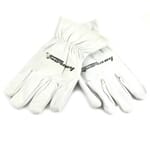 Lined Goatskin Leather Driver Gloves (Men's L)