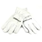 Lined Goatskin Leather Driver Gloves (Men's XL)