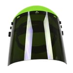 Command PRO Grinding Shield Assembly with Ratchet Headgear, Green