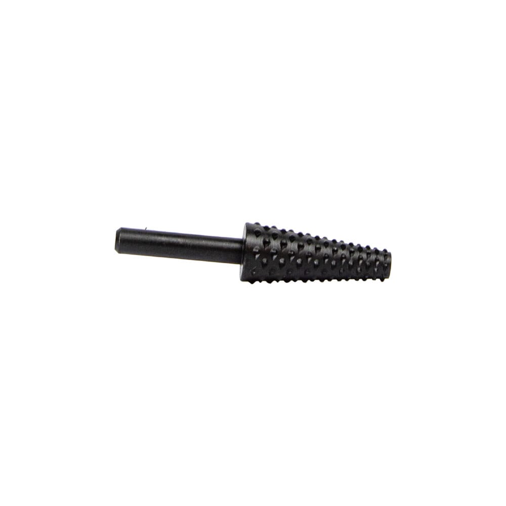 Rolling Rasp Rotary Rasp, Conical Shaped, 1-3/8 in x 5/8 in x 1/4 in