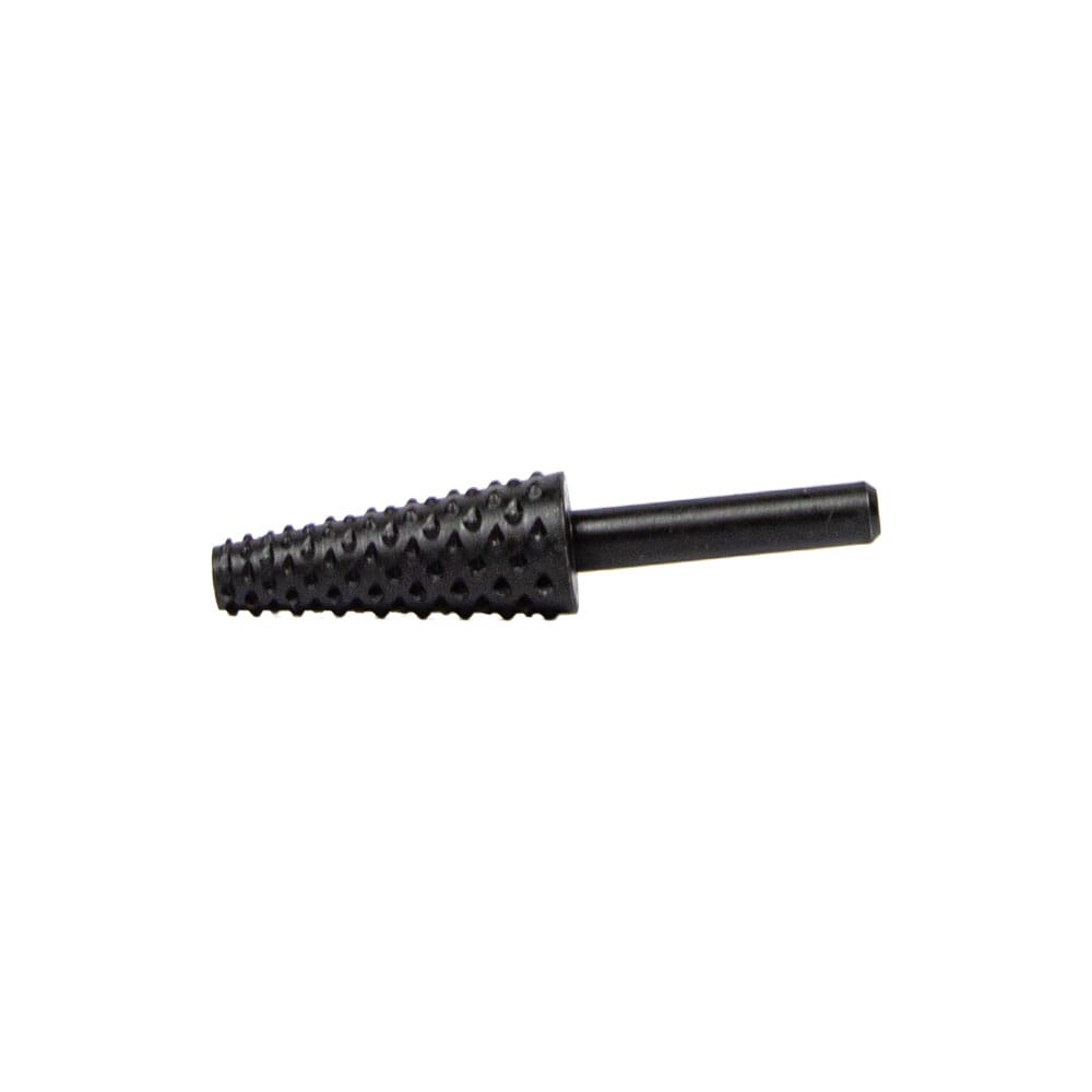 Rolling Rasp Rotary Rasp, Conical Shaped, 1-3/8 in x 5/8 in x 1/4 in