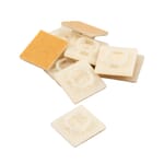 Natural 18-50 Pound Adhesive or Screw Mounts, 25-Pack