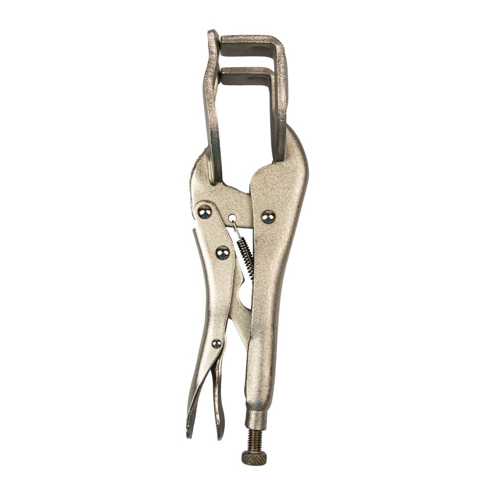 Flat Welding Pliers – 280mm Length, 55mm Wide Flat Jaw – Sheet Metal Holding Clamp For Bending & Hot Work