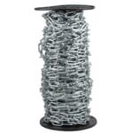 Straight Link Coil Chain, Zinc-Plated, Number 2/0 x 125ft (Full Reel- Priced by the Foot)
