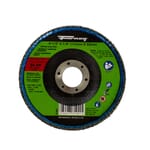 Curved Edge Flap Disc, 4-1/2 in x 7/8 in, 60 Grit