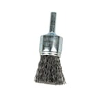 Command PRO End Brush, Crimped, 3/4 in x .020 in x 1/4 in Shank, Bulk