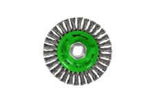 Wire Wheel, Stringer Bead, 4 in x .020 in x 5/8 in-11 Arbor