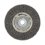 Command PRO Wire Wheel, Crimped, 4-1/2 in x .014 in x 5/8 in-11