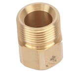 Screw Nipple, M22M x 3/8 inch FNPT