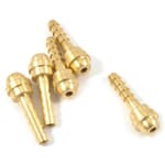 Oxy-Acetylene Barbed Hose Nipple, 5-Pack